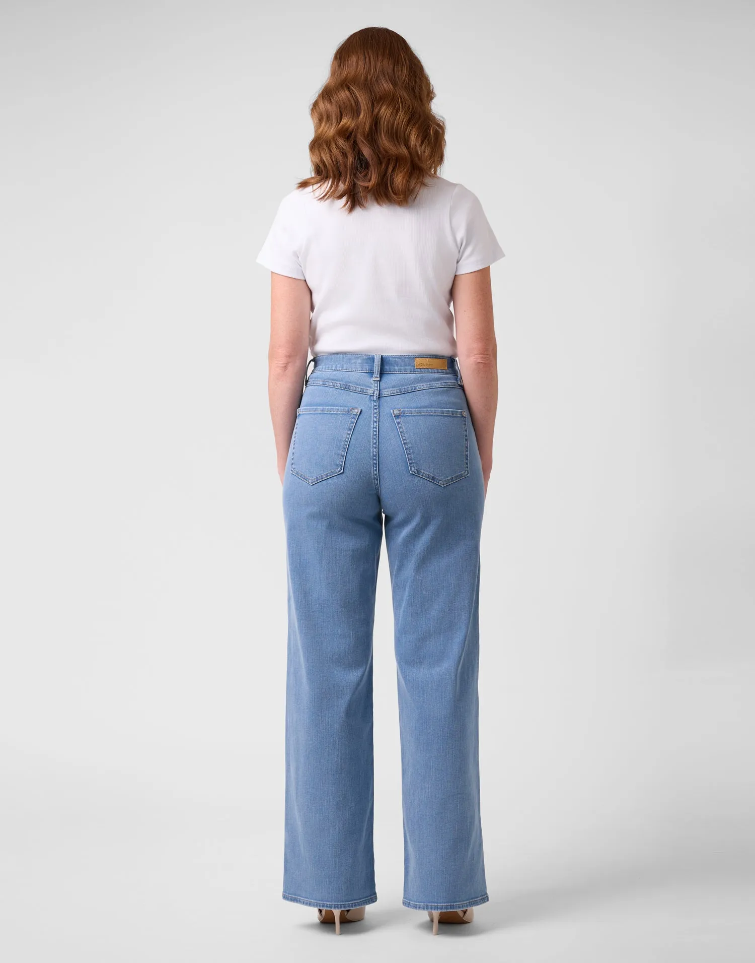 LILY WIDE LEG JEANS / FRENCH BLUE