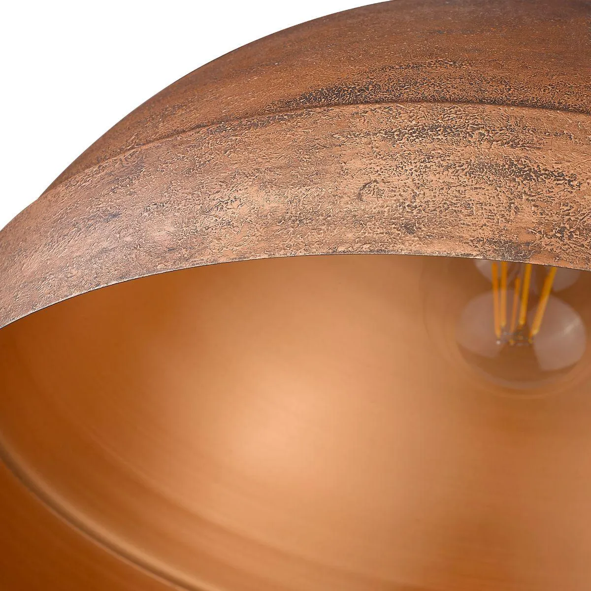 Lincoln 17 in. Pendant Light Copper Finish