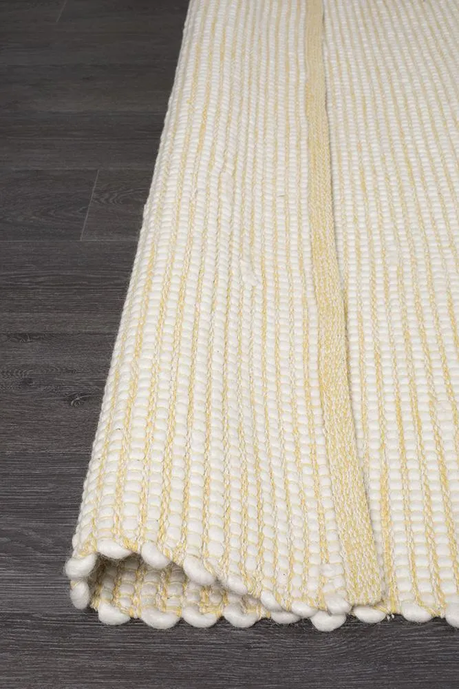 Loft Rug (Yellow) by Rug Culture