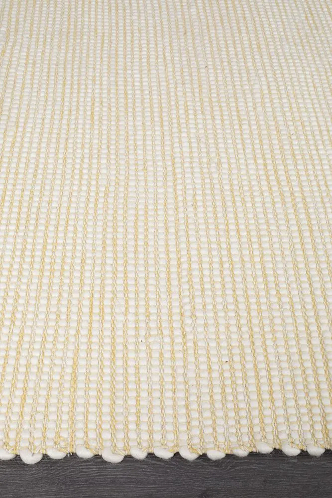 Loft Rug (Yellow) by Rug Culture