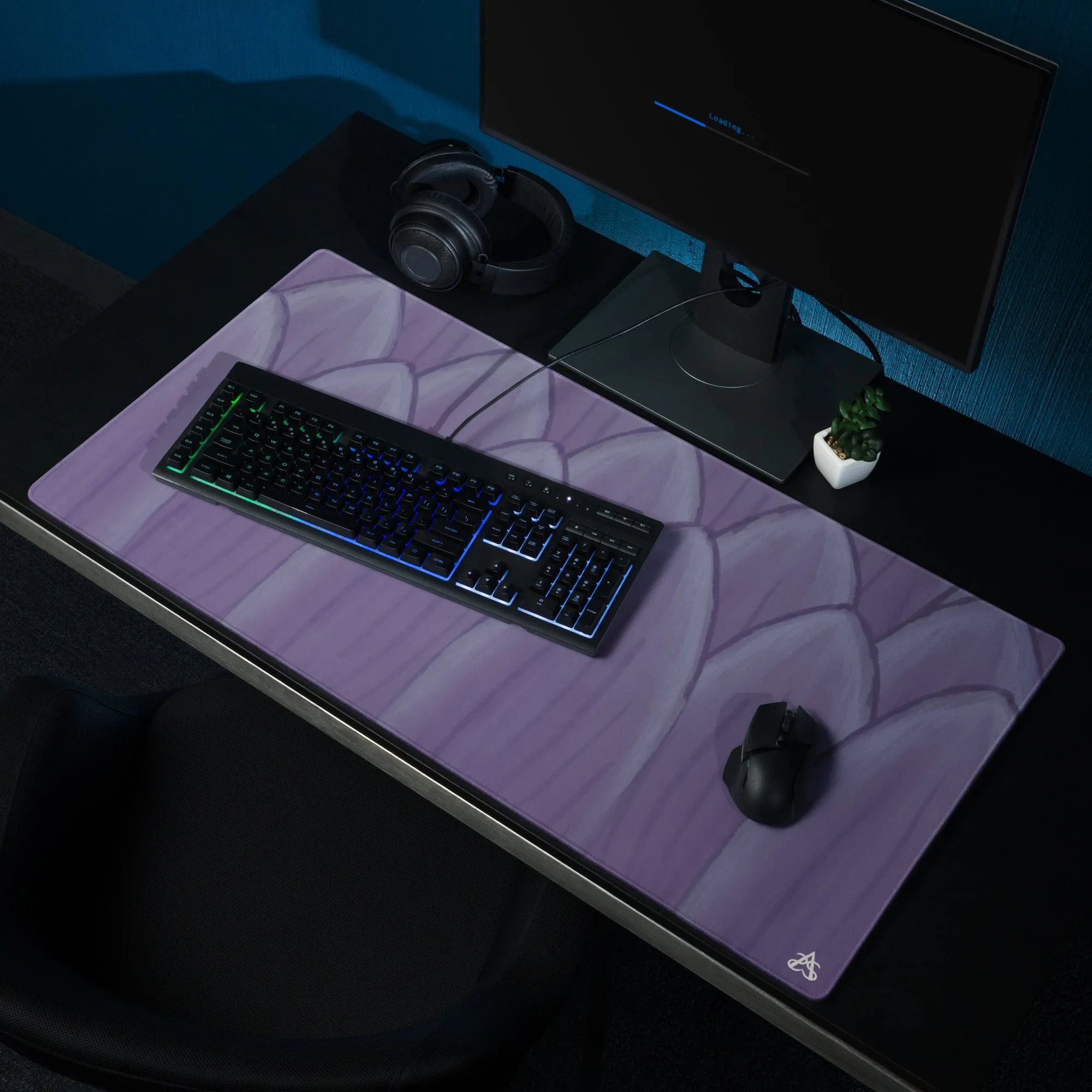 Lotus Petals Desk Mat