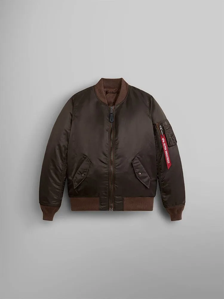 MA-1 BOMBER JACKET W - CHOCOLATE