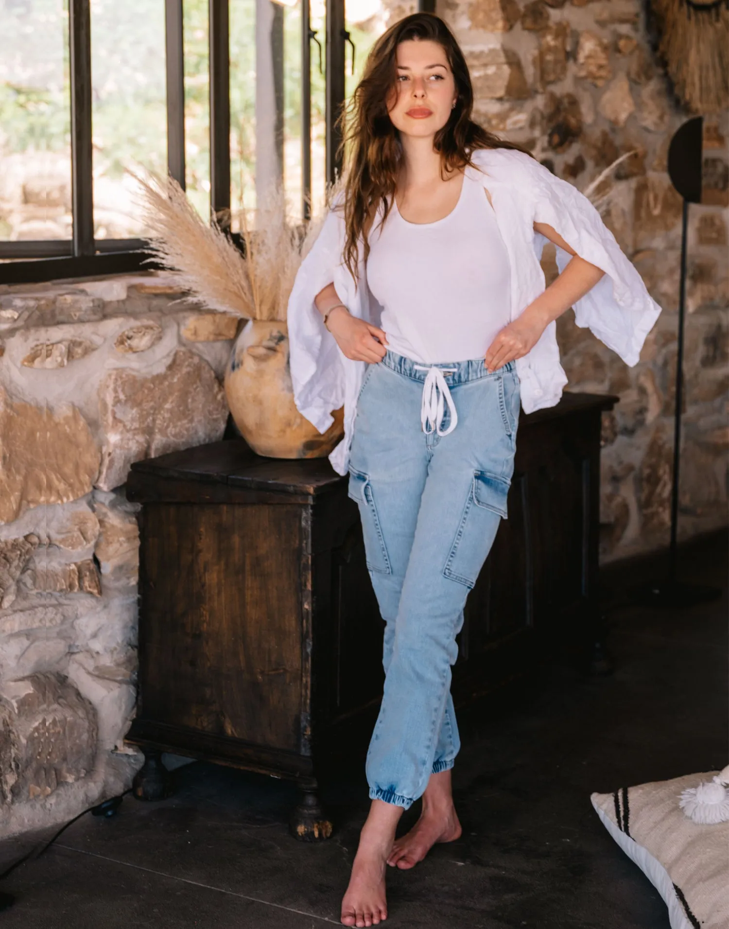 MALIA RELAXED JEANS / CAPRI BLUE