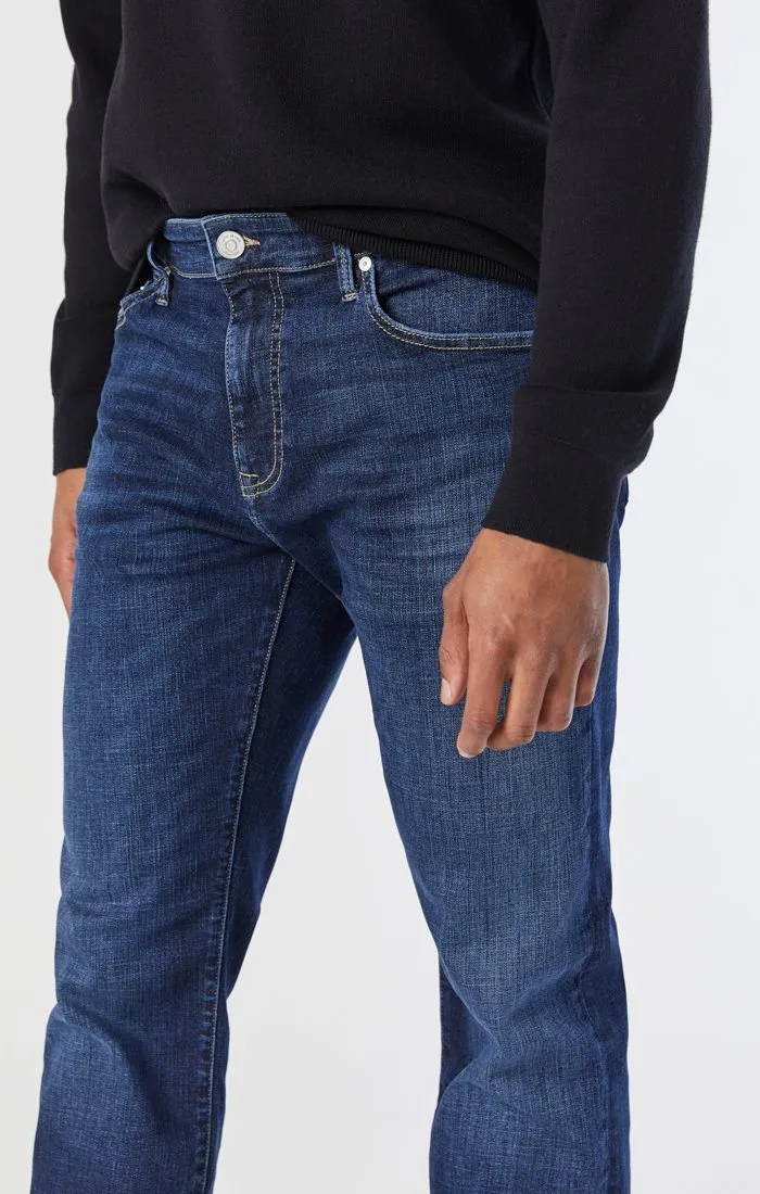 MARCUS SLIM STRAIGHT LEG JEANS IN DEEP ORGANIC MOVE