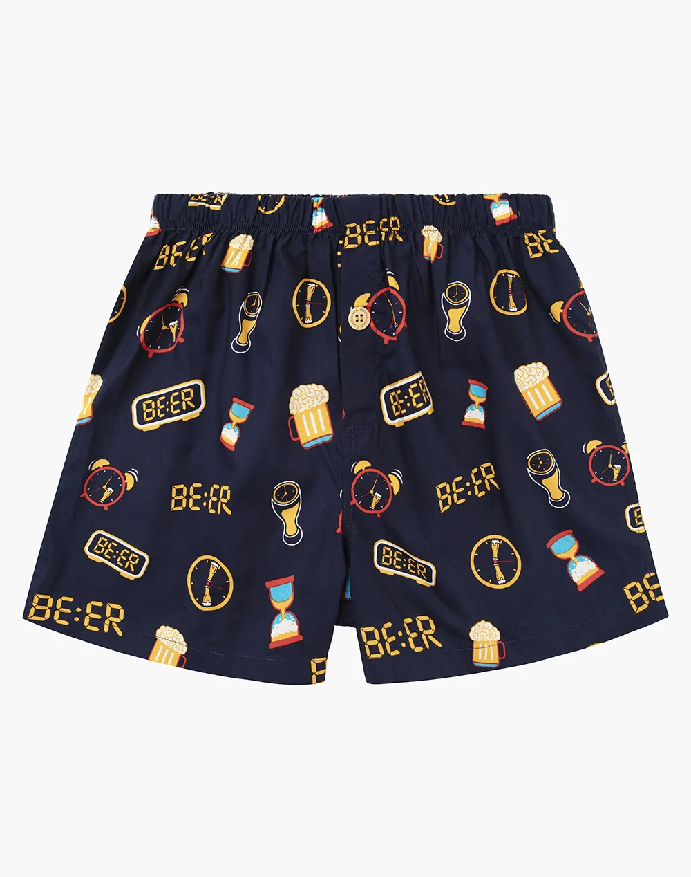 MENS BEER O'CLOCK BAMBOO BOXER SHORT