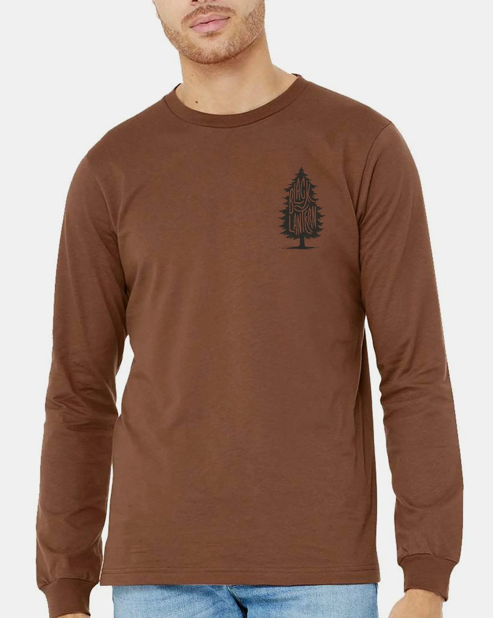 Men's Knotty Pine Long Sleeve T-Shirt