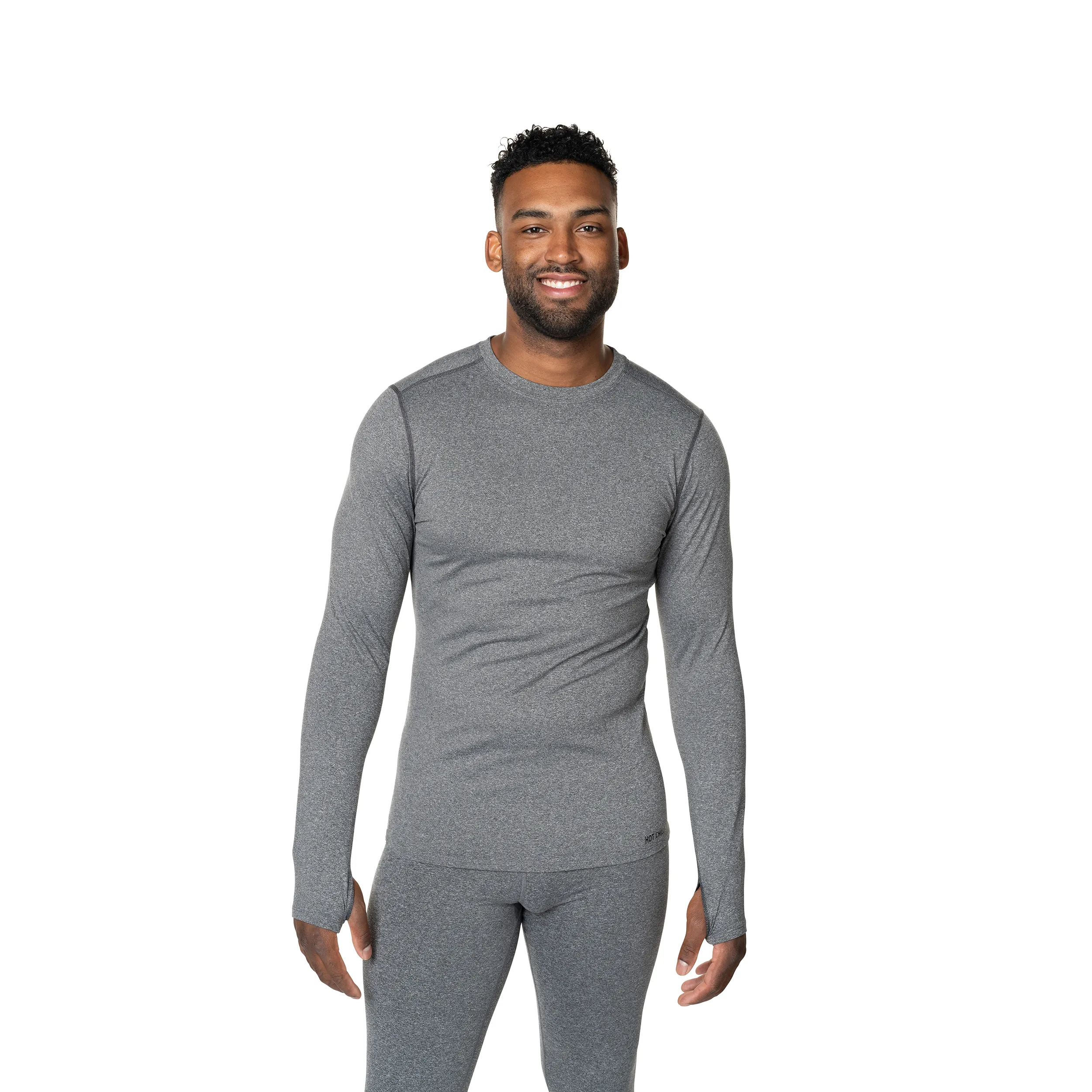 Men's Micro-Elite Chamois Crewneck - Granite