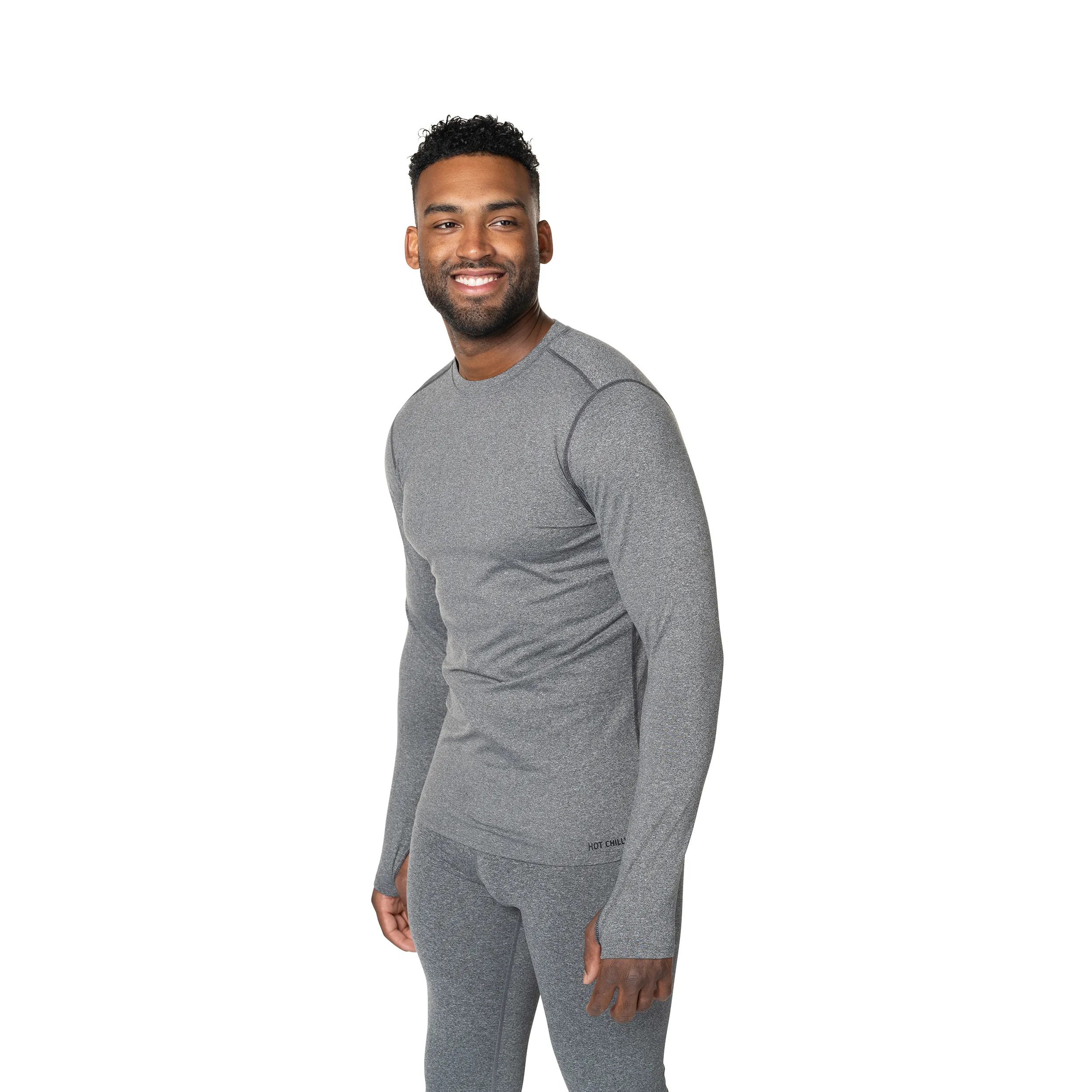 Men's Micro-Elite Chamois Crewneck - Granite