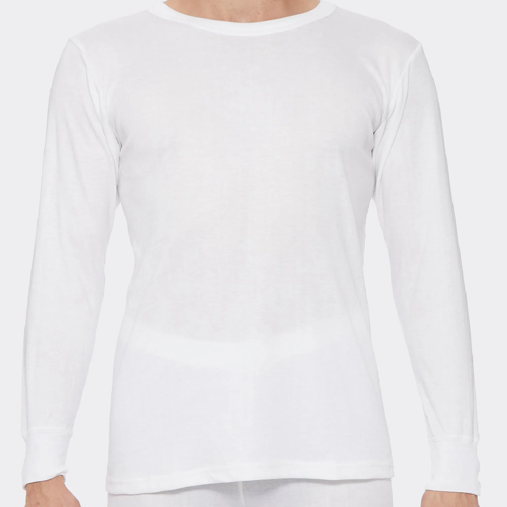 Men's Solid Thermal Top