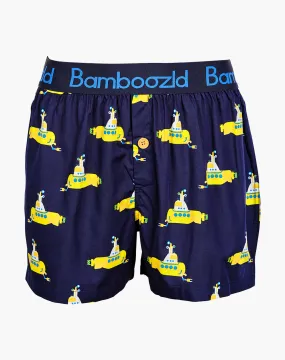 MENS YELLOW SUBMARINE BAMBOO BOXER SHORT