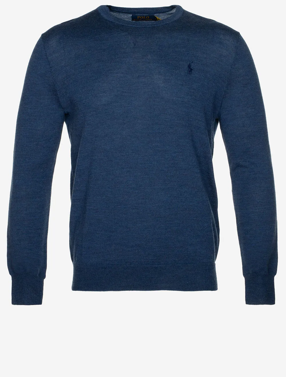 Merino Crew Neck Jumper Harbor Island Blue