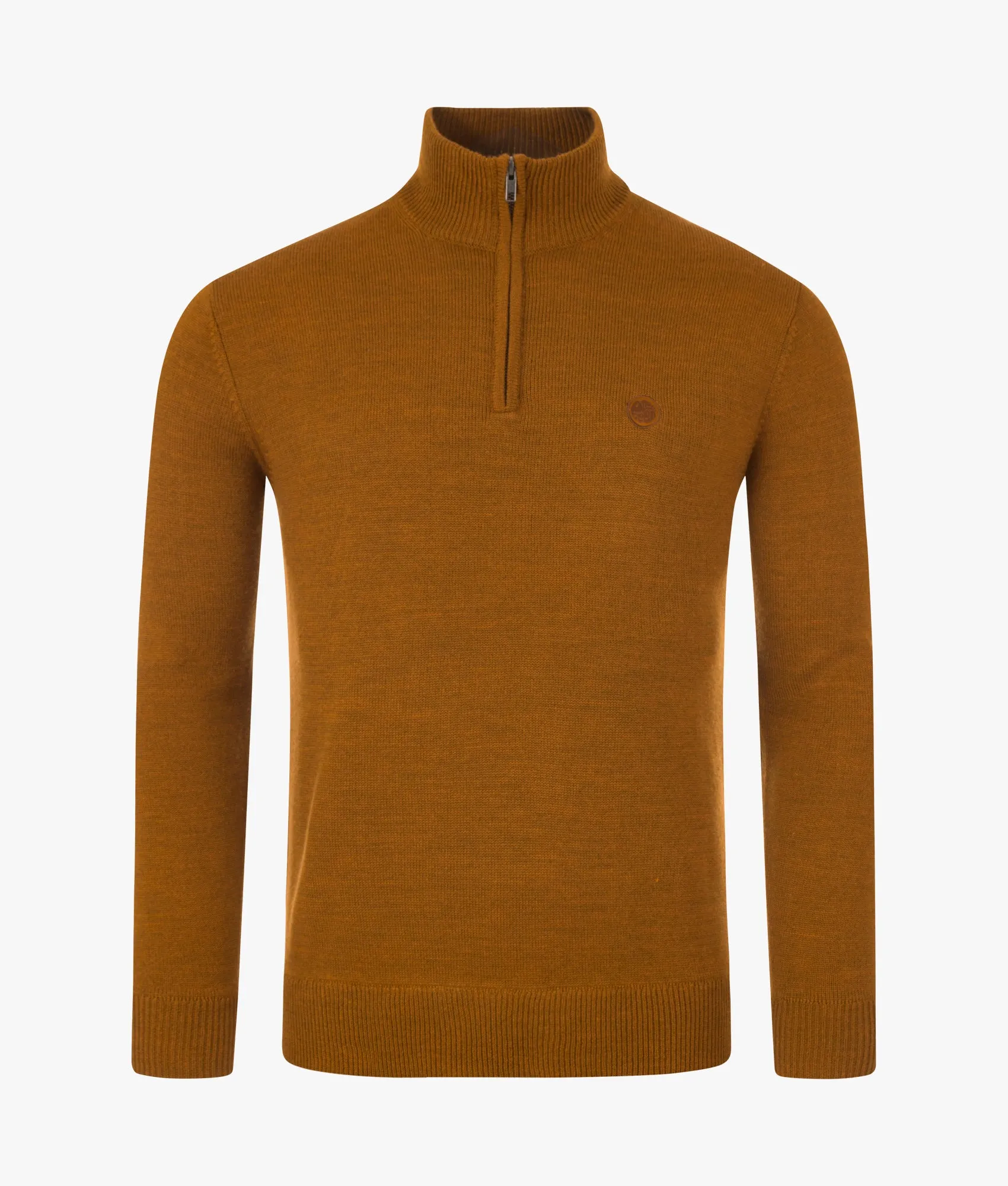 Merino Half Zip Knit Jumper