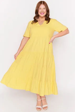 Mollie Yellow Dress