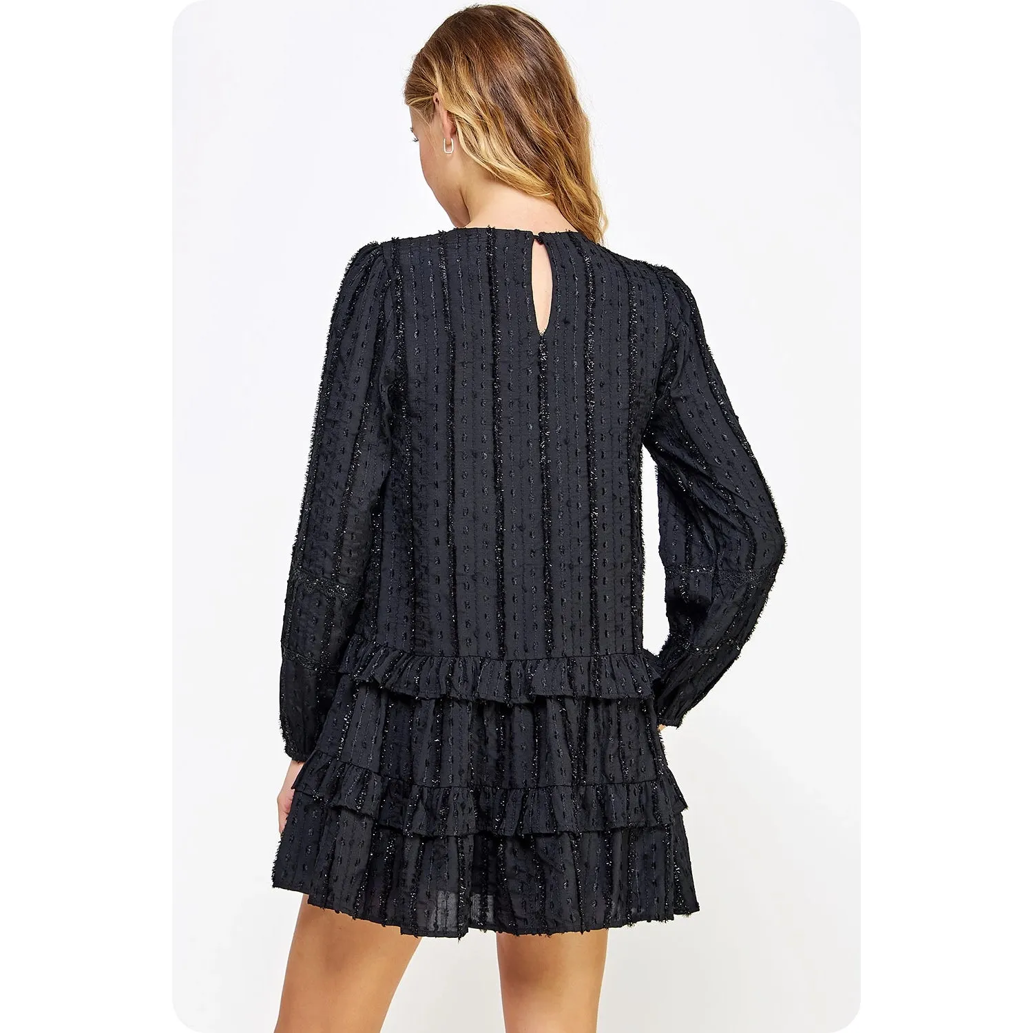 Mora Long Sleeve Mini Dress - Final Sale Item