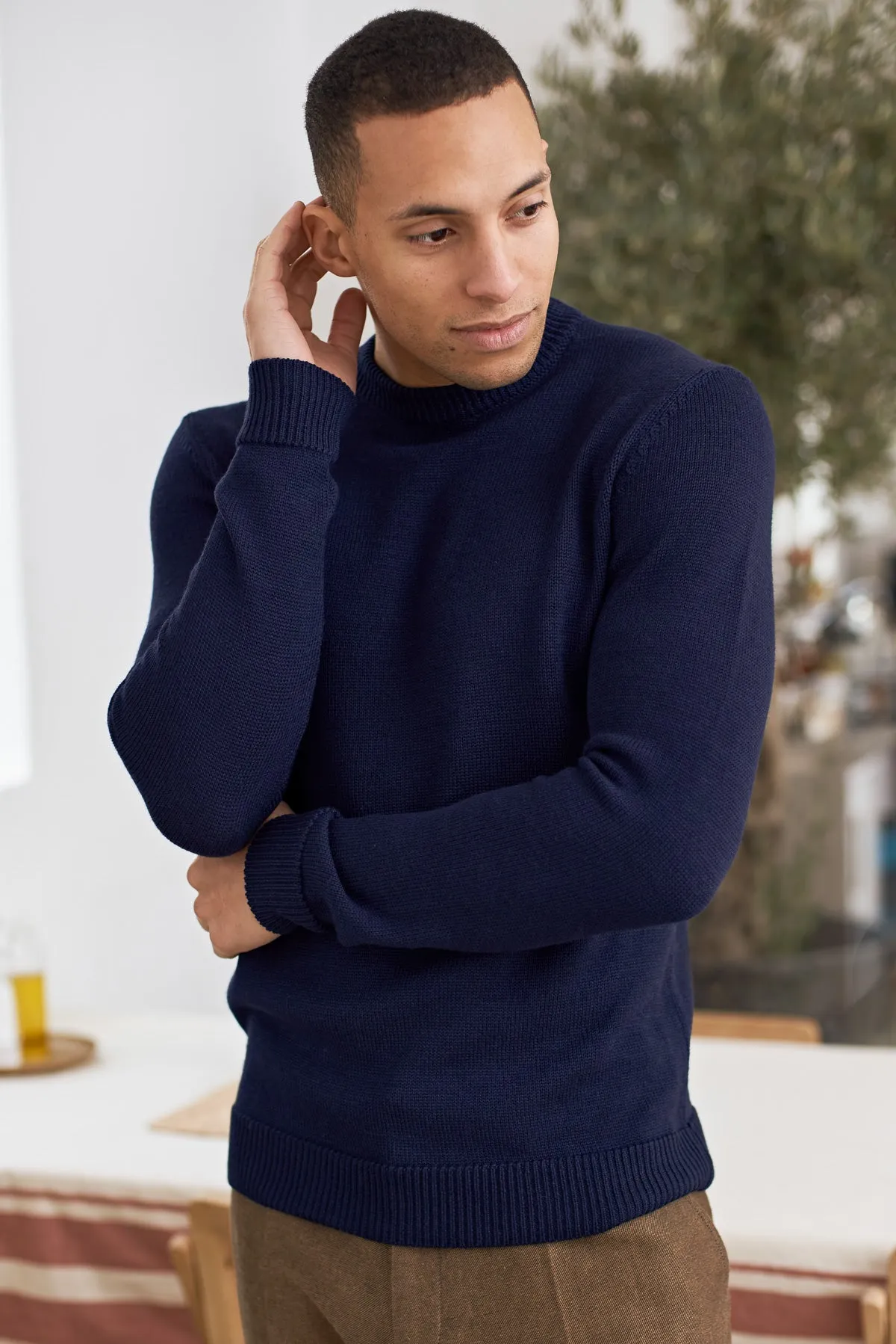 MORTEN jumper eco merino navy