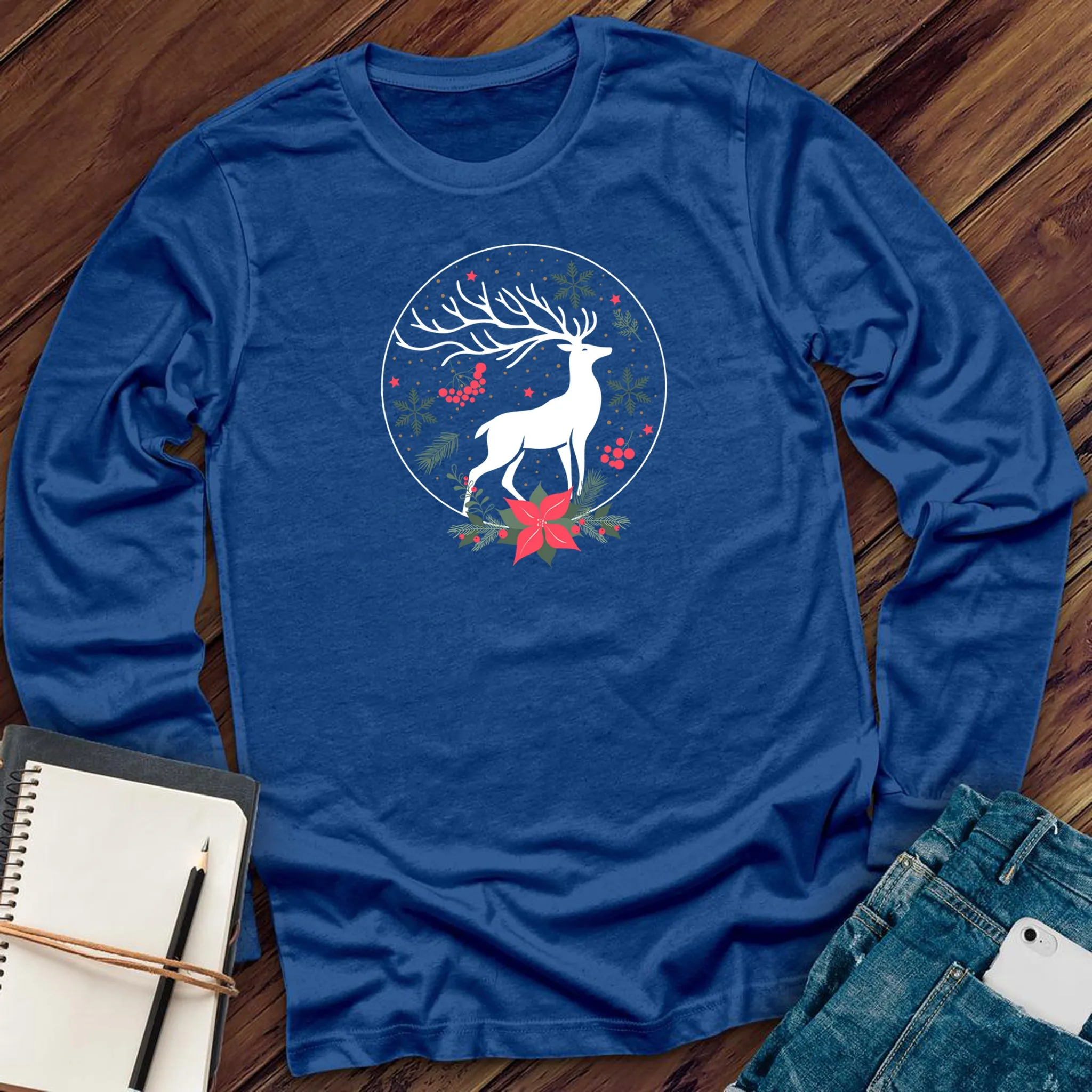 Mystic X-mas Reindeer Long Sleeve