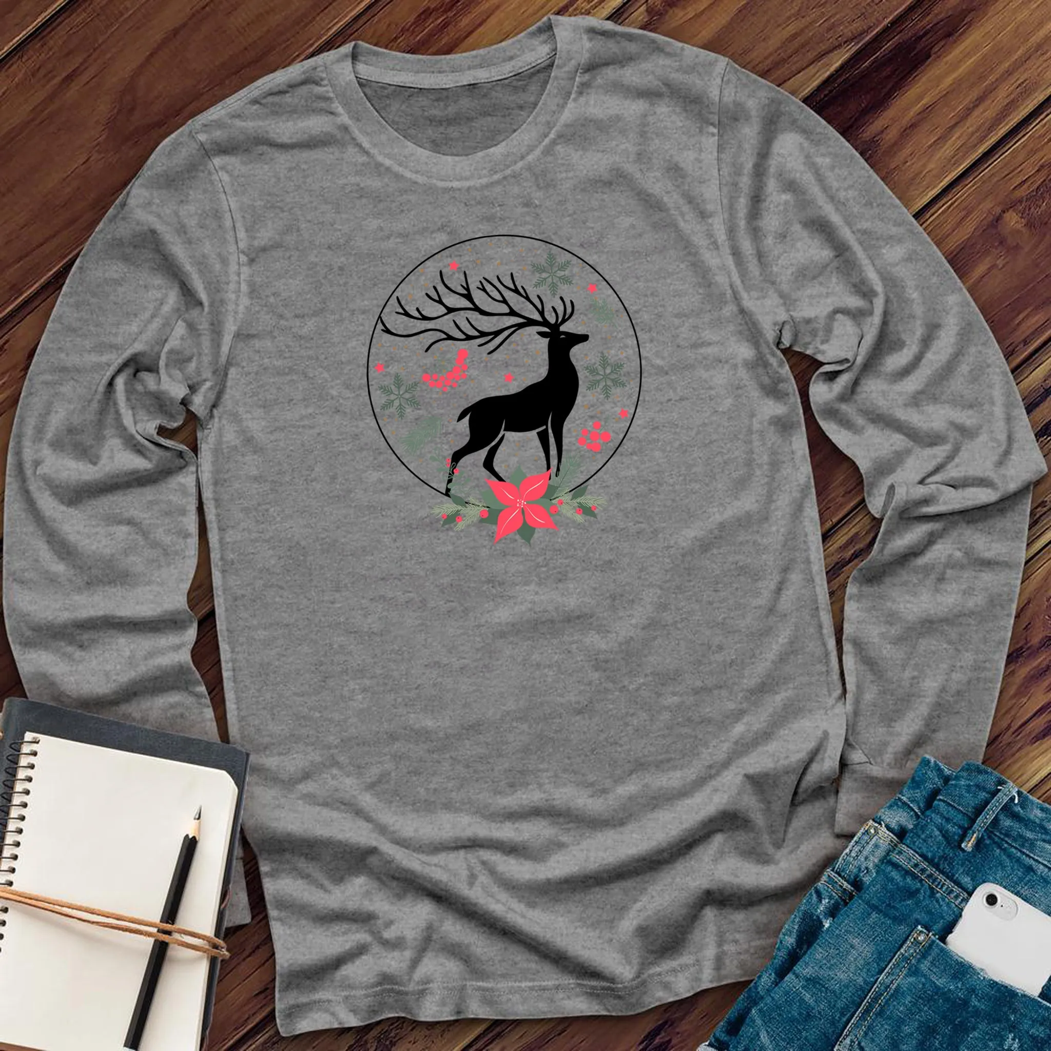 Mystic X-mas Reindeer Long Sleeve