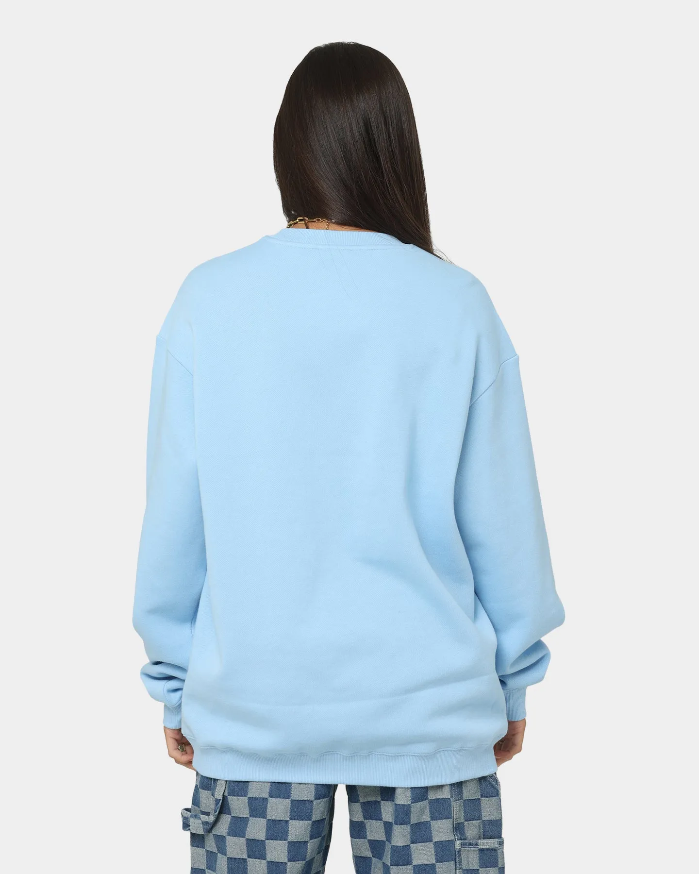 National Collegiate Athletic Association Women's North Carolina Basketball Crest Crewneck Carolina Blue