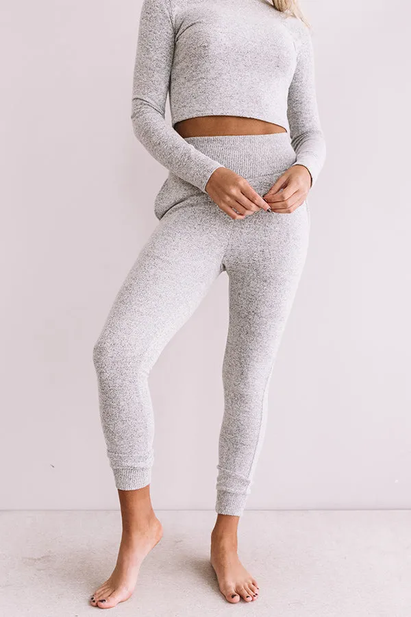 Newly Obsessed Joggers In Grey