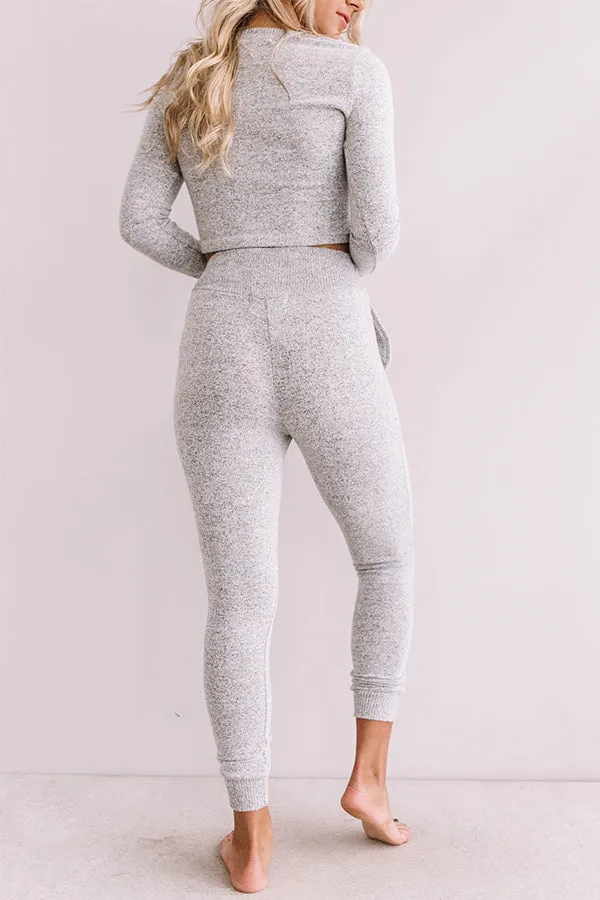 Newly Obsessed Joggers In Grey