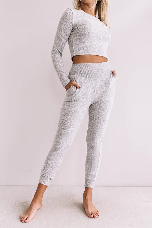 Newly Obsessed Joggers In Grey