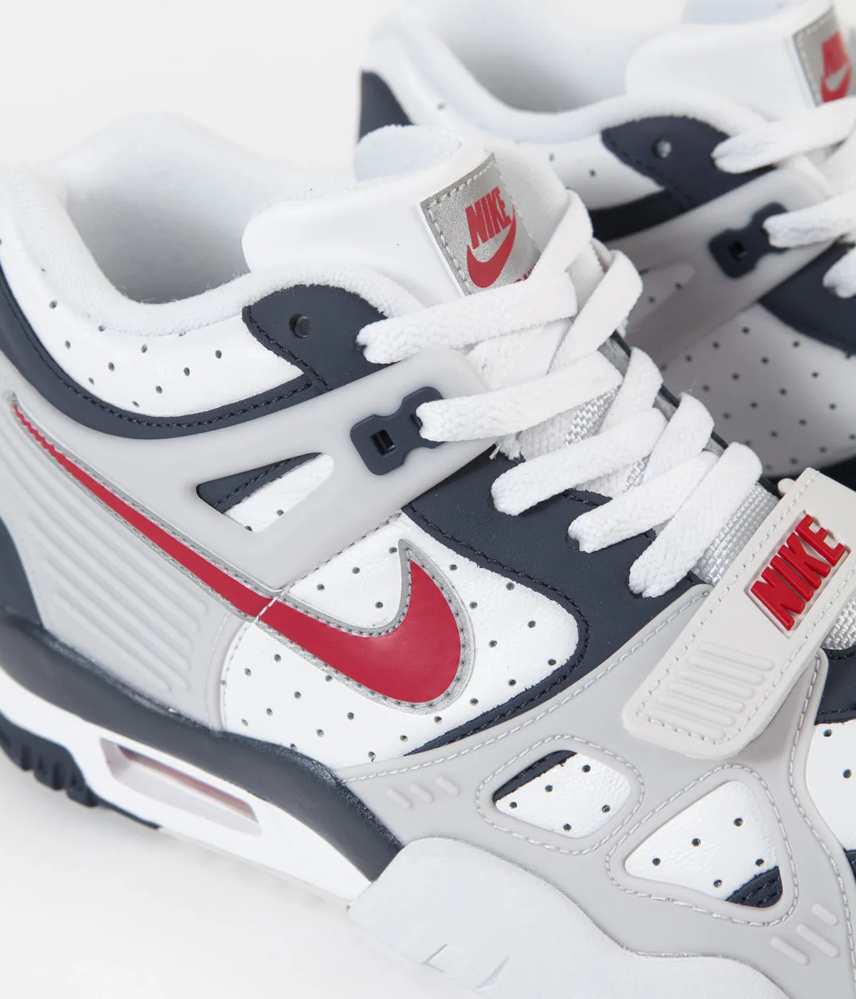 Nike Air Trainer 3 Shoes - Midnight Navy / University Red - White