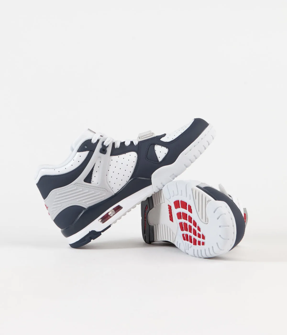 Nike Air Trainer 3 Shoes - Midnight Navy / University Red - White