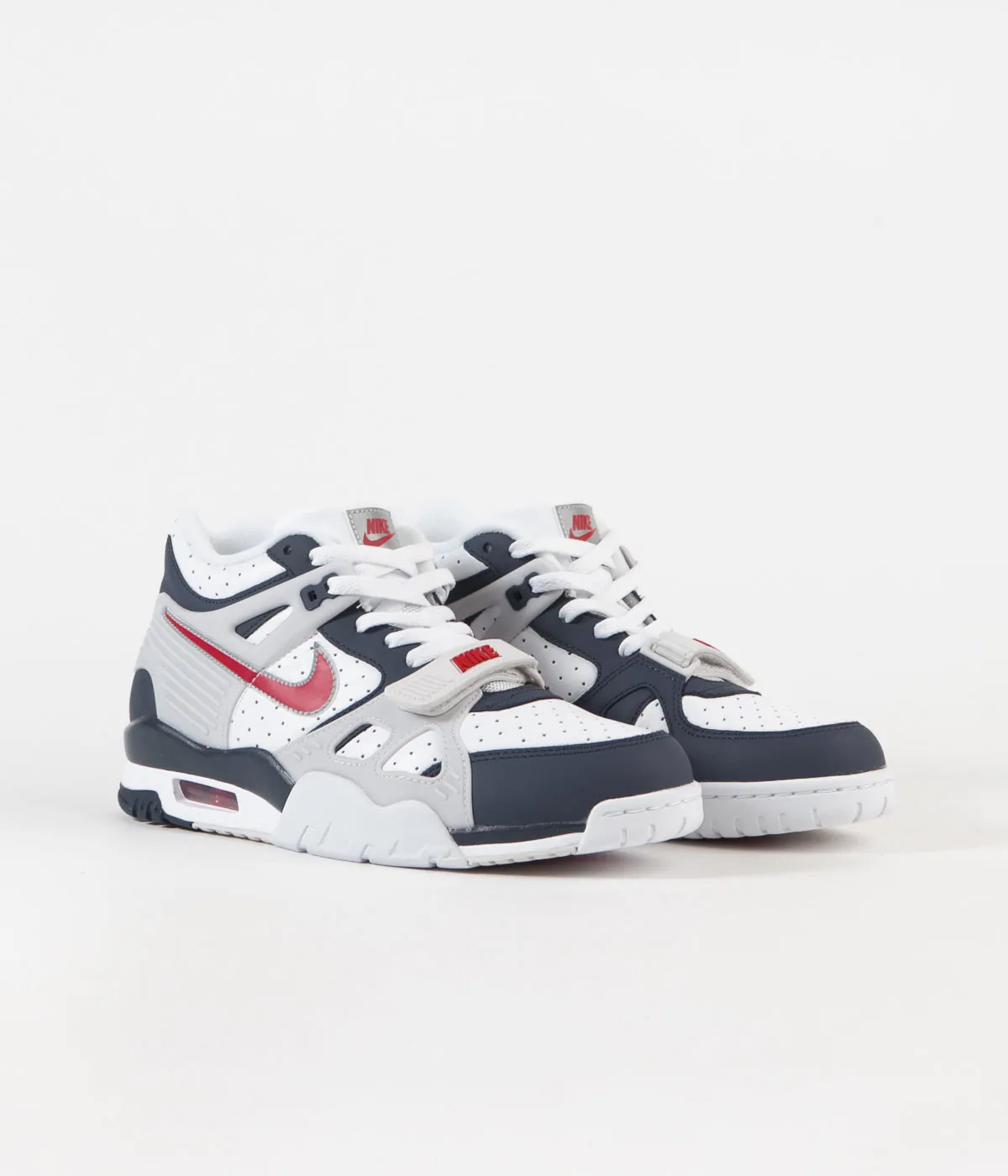 Nike Air Trainer 3 Shoes - Midnight Navy / University Red - White