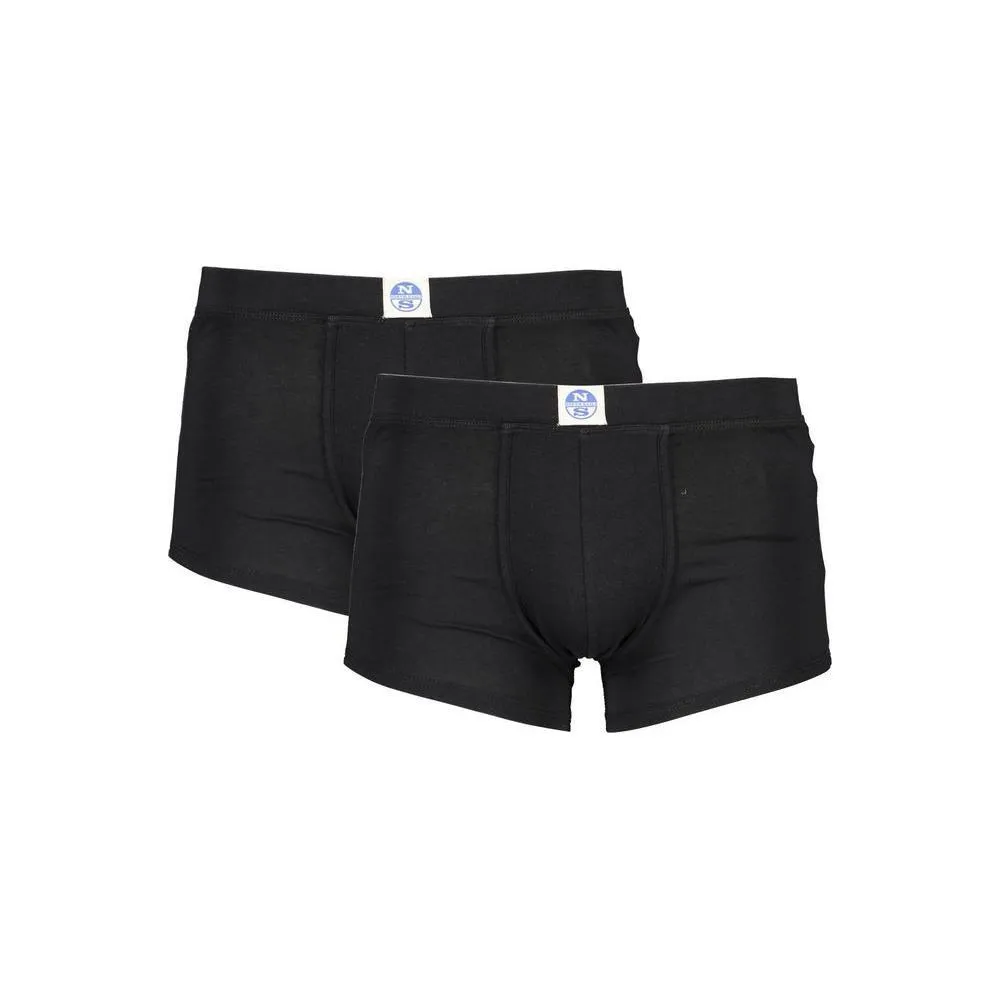 North Sails Black Cotton Underwear