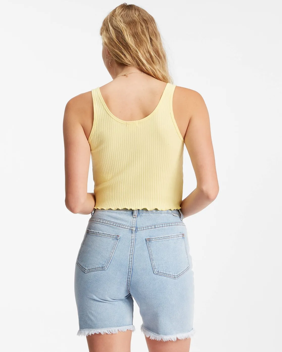 Notch Tank Ribbed Tank Top