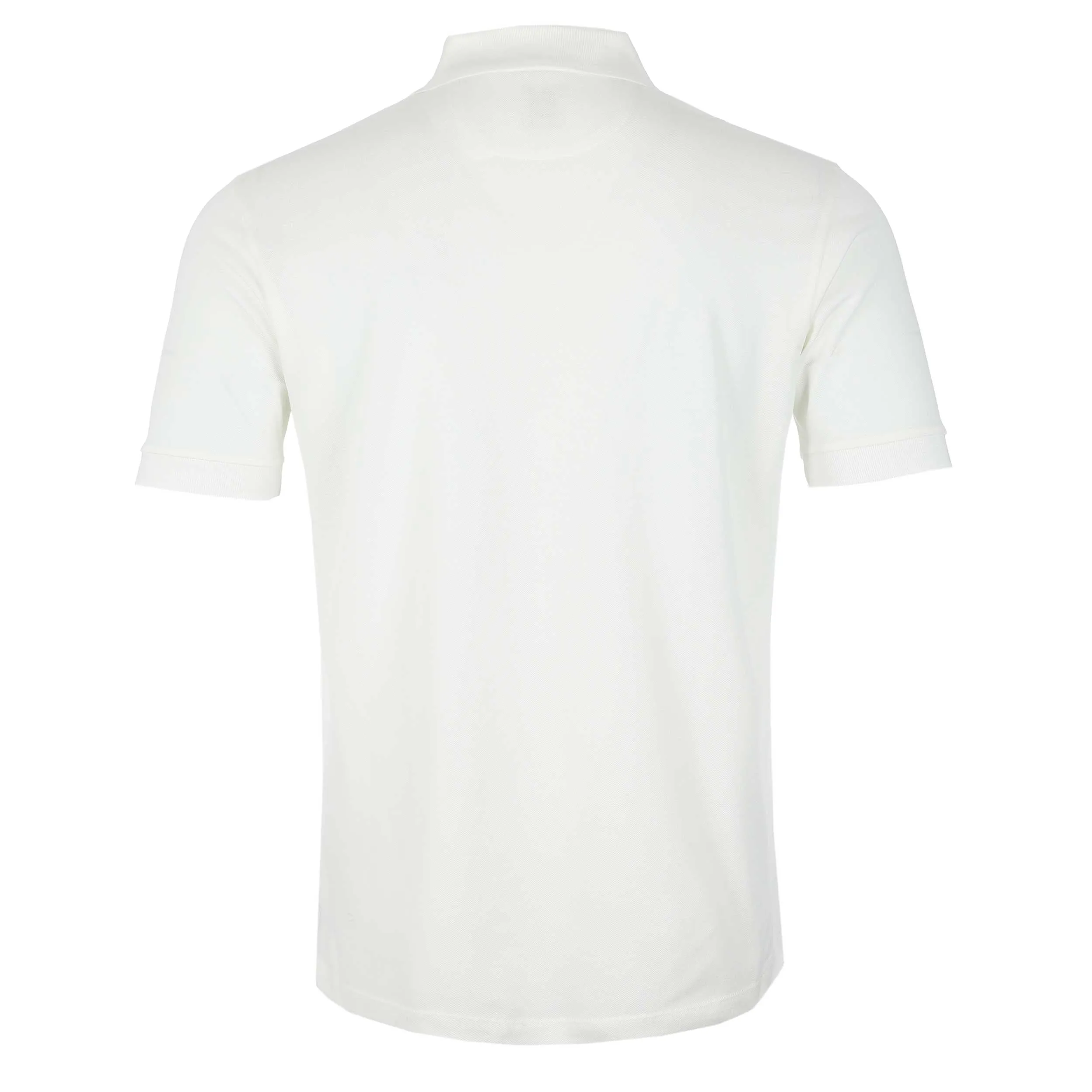 Paul Smith Multi Stripe Emb Polo Shirt in White