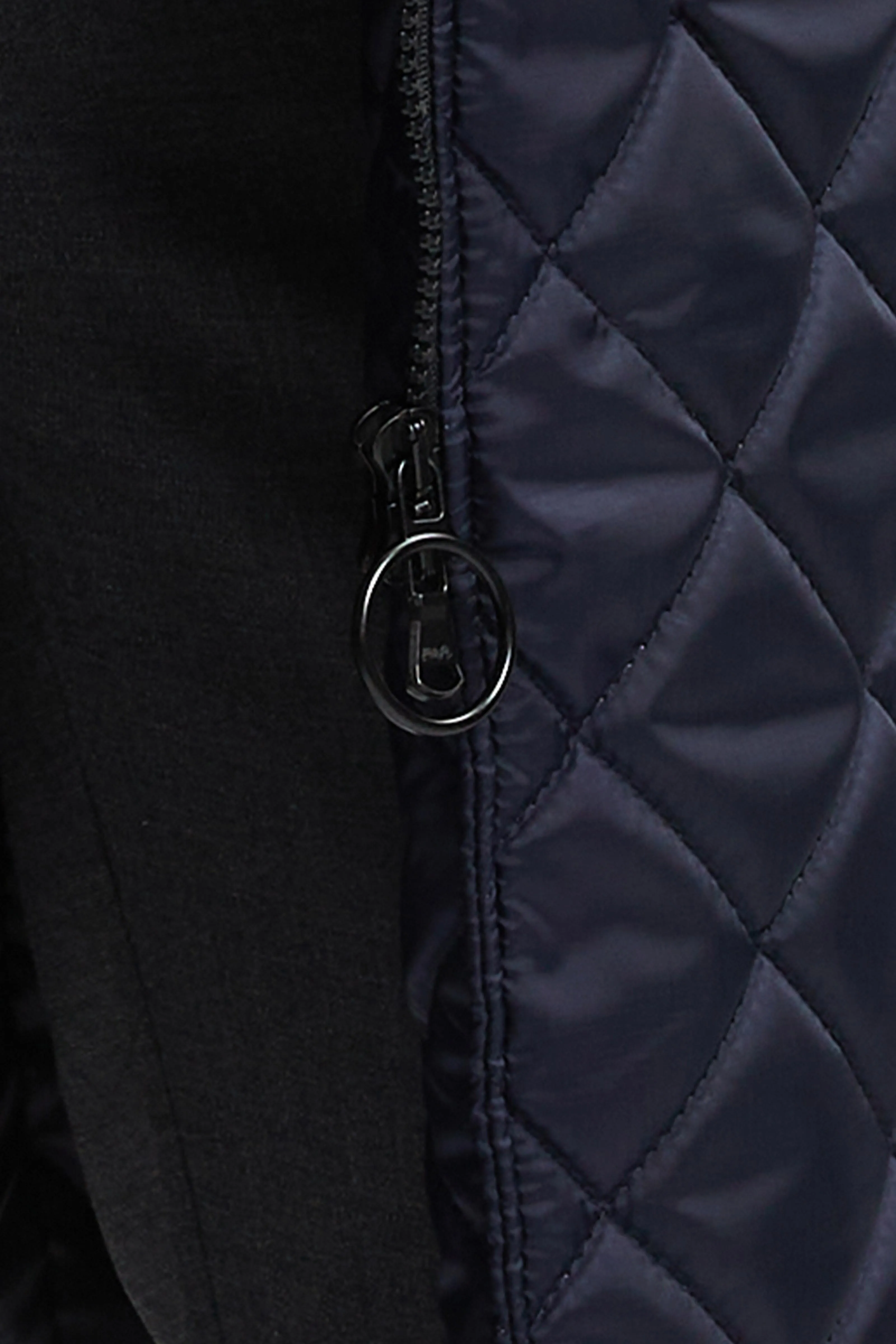 Pentti Water & Wind Repellent Quilted Parka Coat Blue