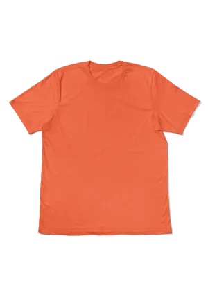 Perfect TShirt Co Womens Original Boyfriend T-Shirt - Lucky Coral Orange