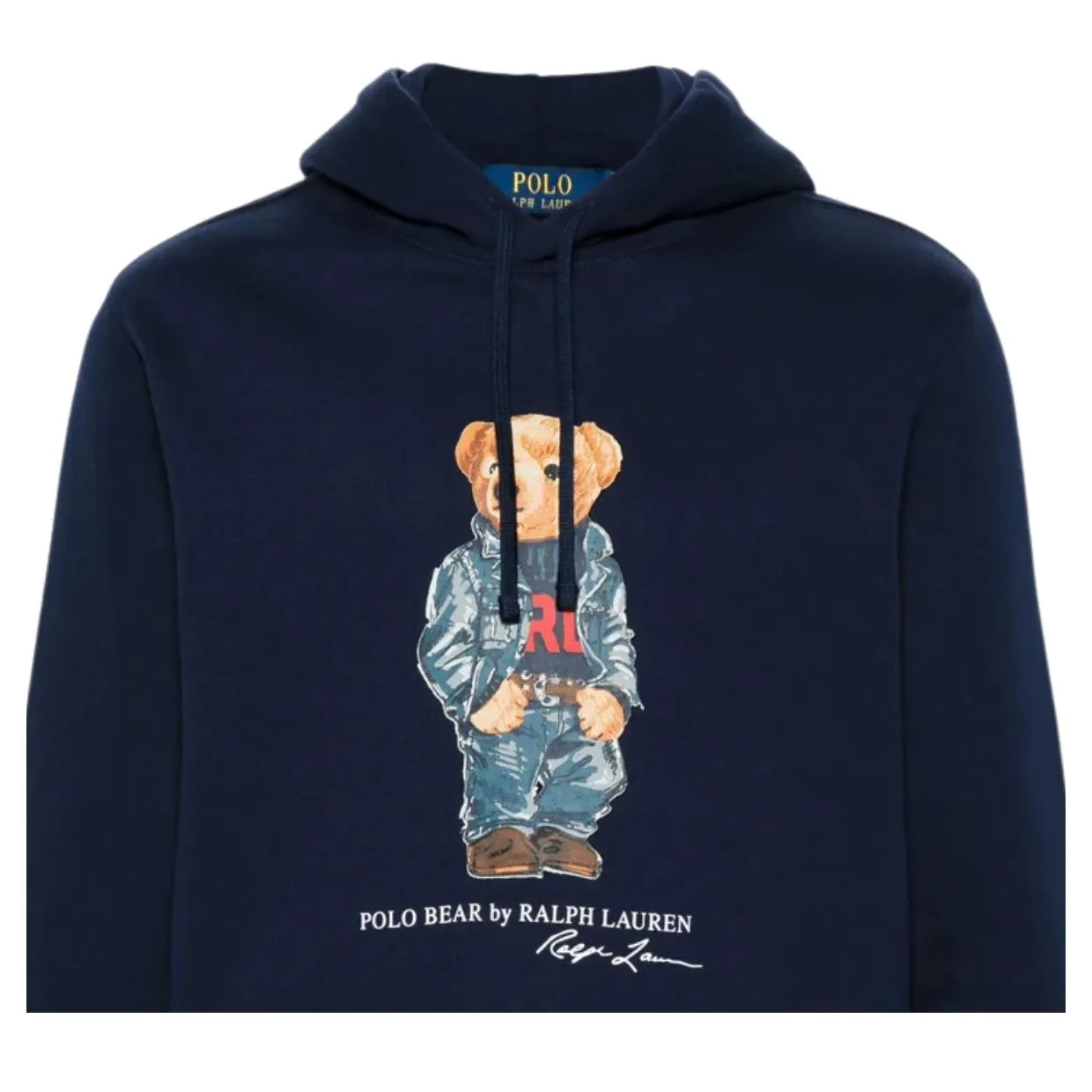 Polo Ralph Lauren Polo Bear Logo Navy Hoodie