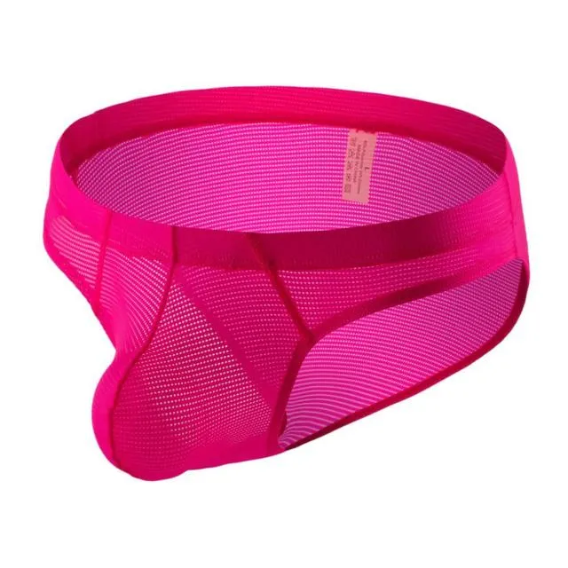 Pouch Open Solid Breathable Underwear