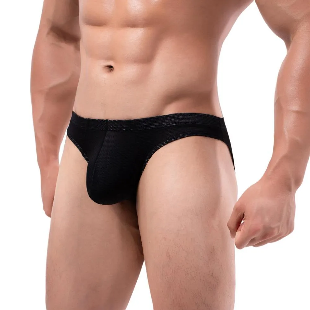 Pouch Open Solid Breathable Underwear