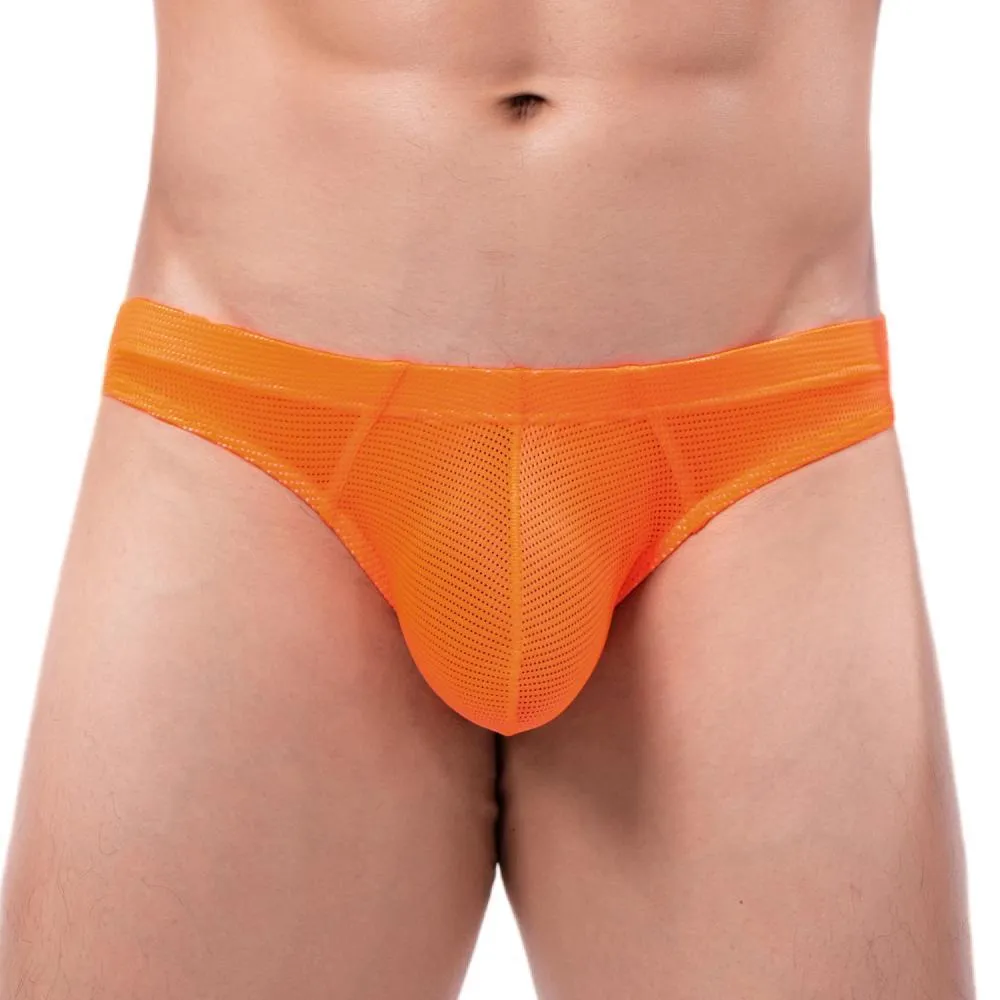 Pouch Open Solid Breathable Underwear