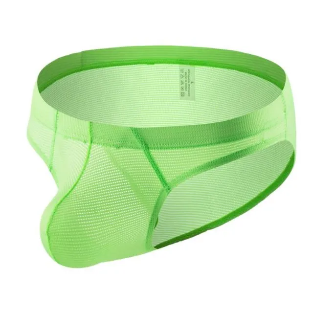 Pouch Open Solid Breathable Underwear