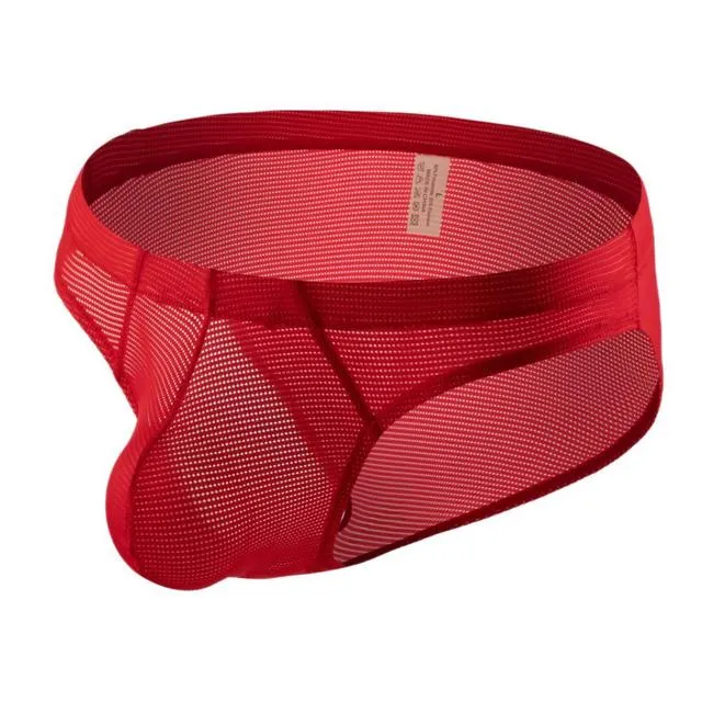 Pouch Open Solid Breathable Underwear