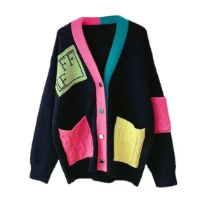 Pre Order:  Color Contrast Sweater