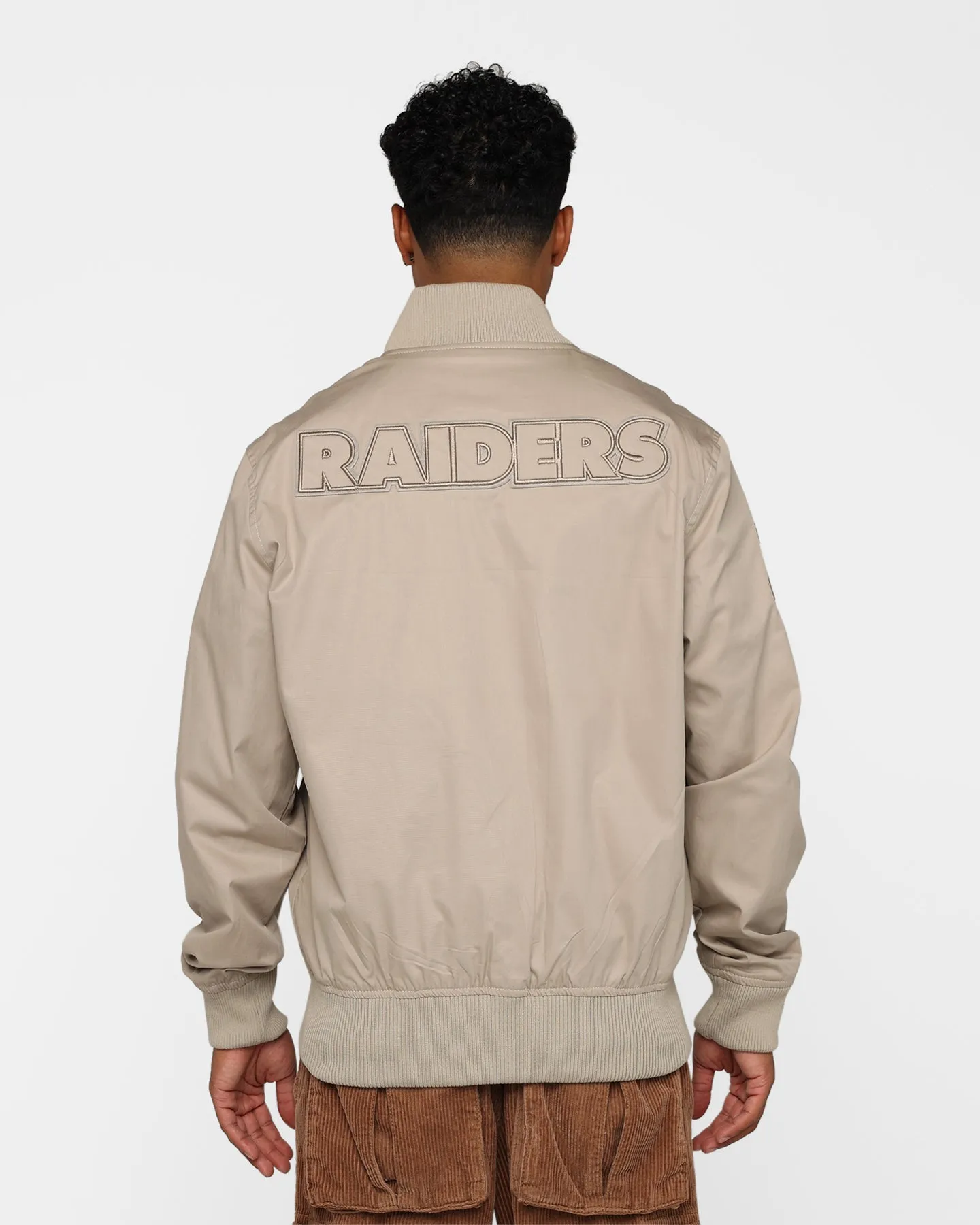 Pro Standard Las Vegas Raiders Neutral Jacket Taupe