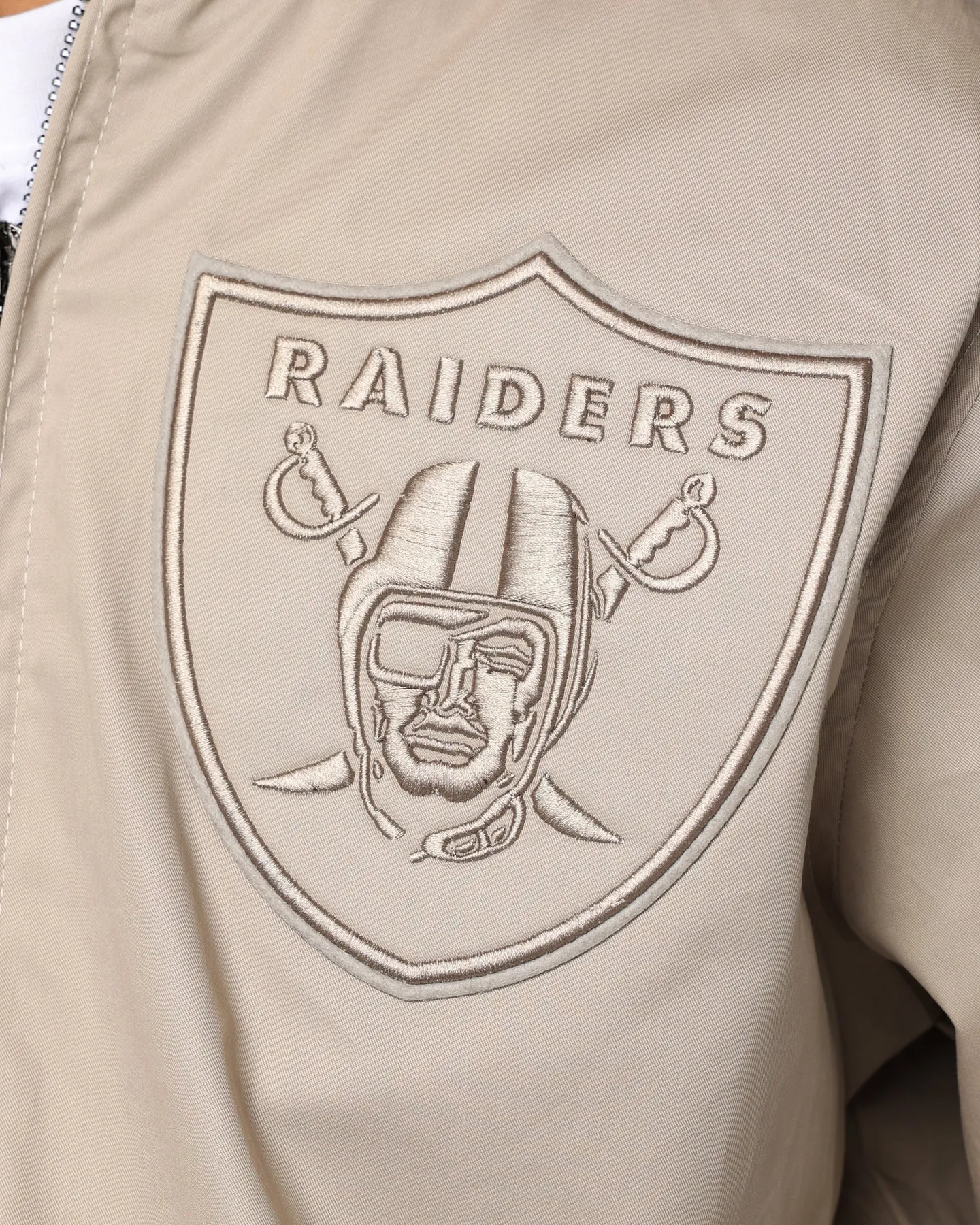 Pro Standard Las Vegas Raiders Neutral Jacket Taupe