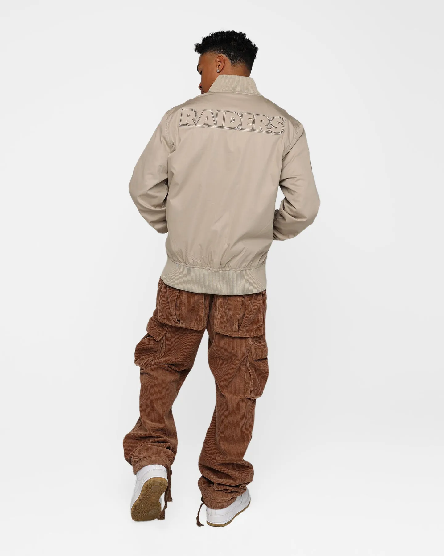 Pro Standard Las Vegas Raiders Neutral Jacket Taupe