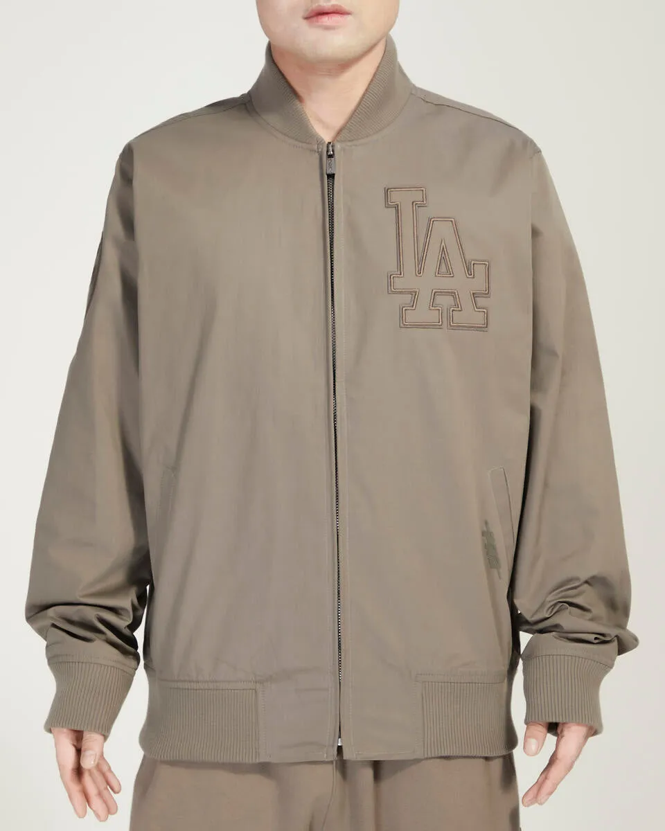 Pro Standard Los Angeles Dodgers Neutral Twill Jacket