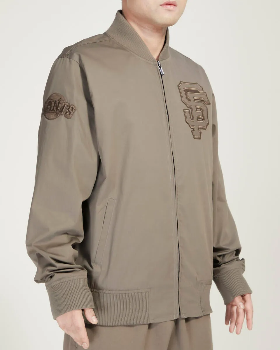 Pro Standard San Francisco Giants Neutral Twill Jacket