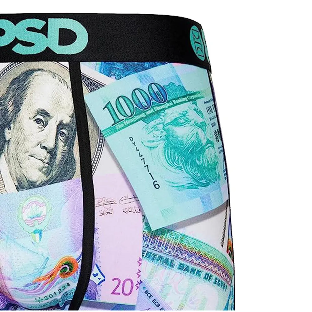 PSD Men's World Currency Boxer Briefs