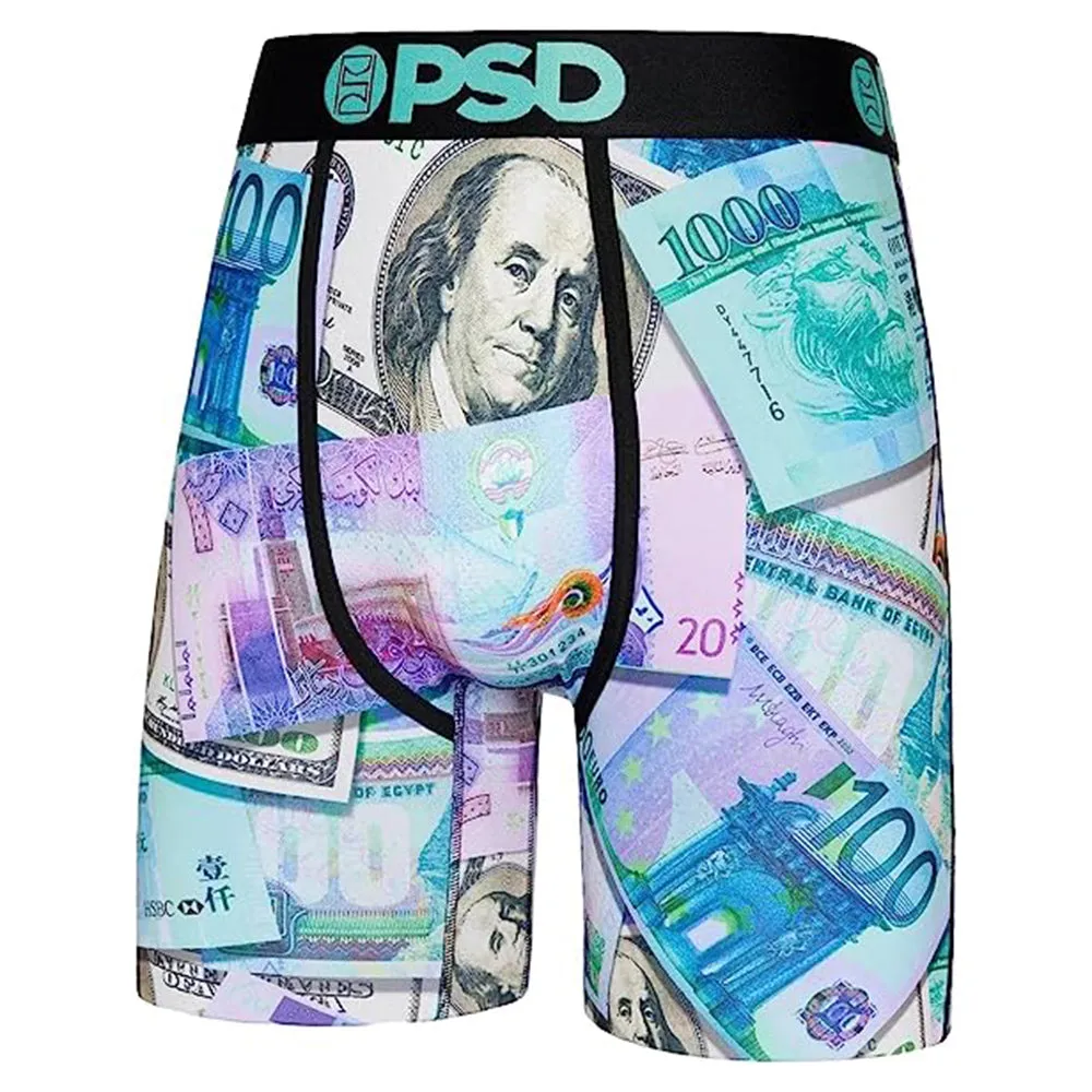 PSD Men's World Currency Boxer Briefs