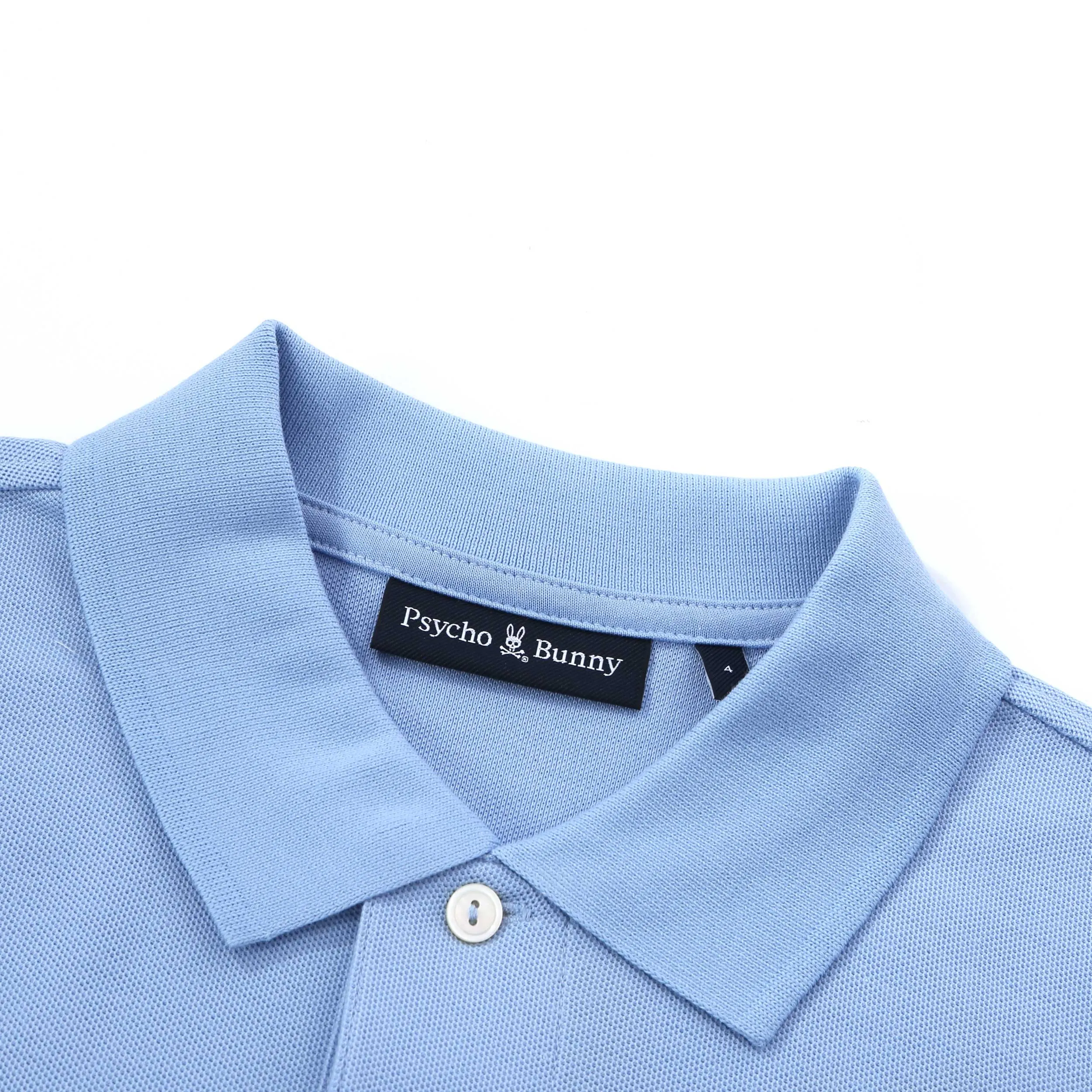 Psycho Bunny Classic Polo Shirt in Serenity Sky Blue