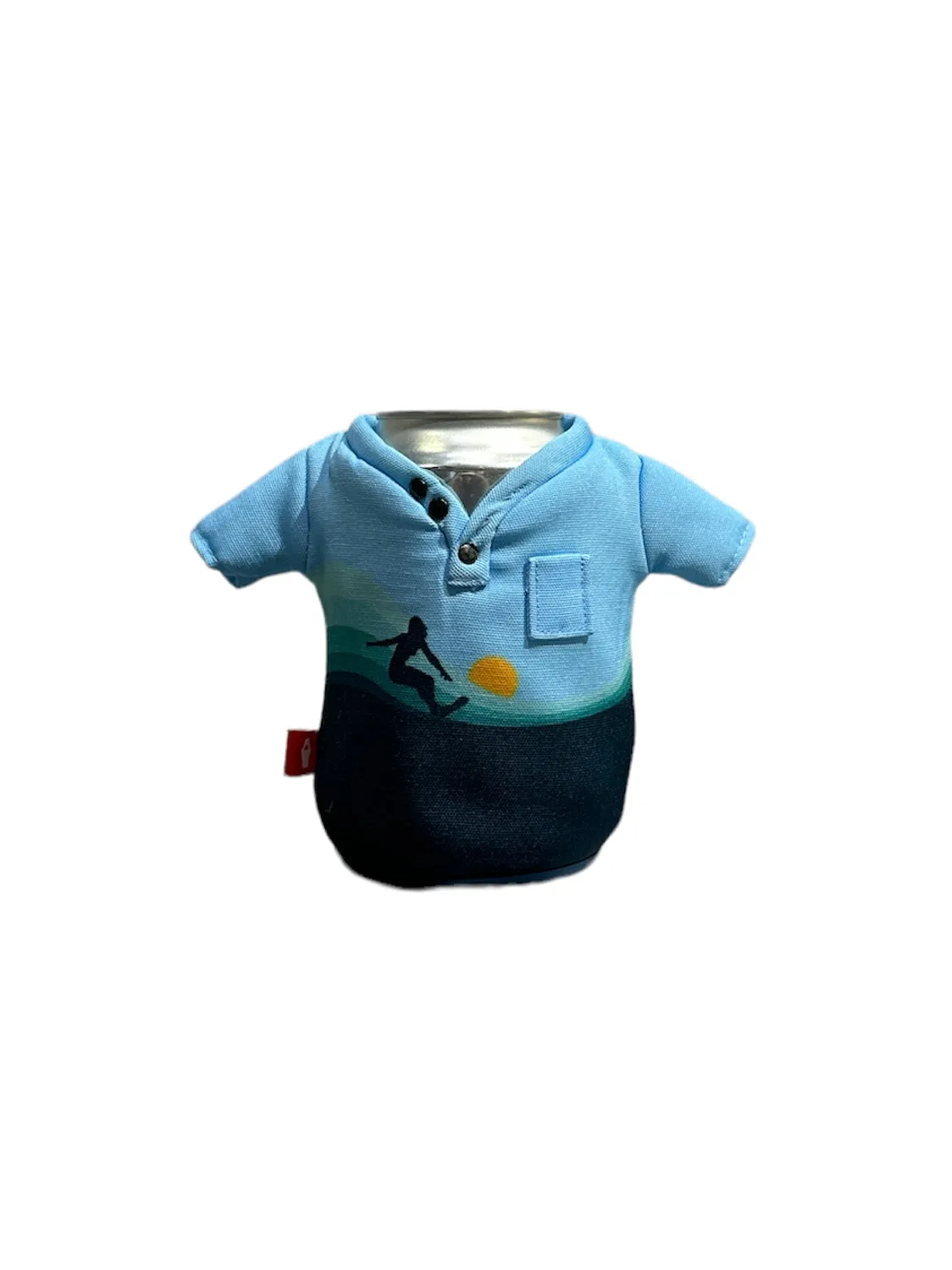 Puffin Polo Shirt Coozie