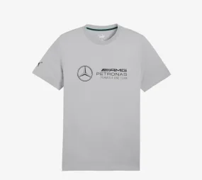 Puma MERCEDES BENZ MAPF1 AMG ESS LOGO TEE Men’s -TEAM SILVER